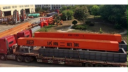 250T+250T液压龙门吊装车发货啦